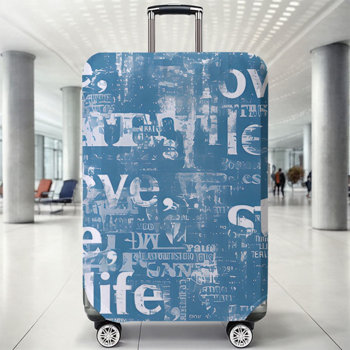 Waterproof Suitcase Cover Protector - Gepäckabdeckung, elastisch, wasserdicht, staubdicht, für 18–32