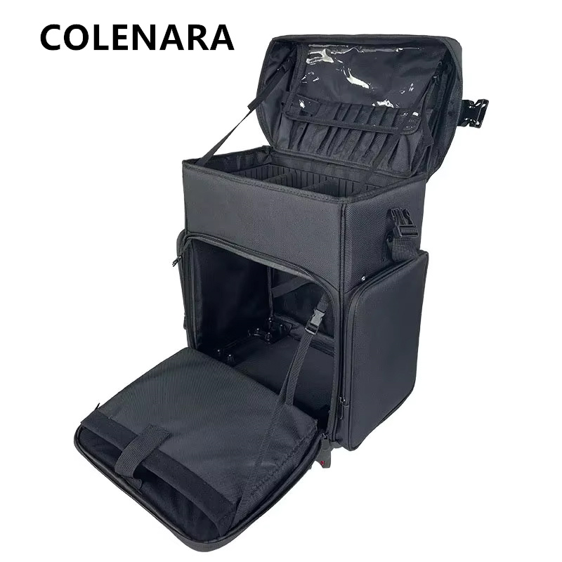 Cosmetic Bags - COLENARA Kosmetikkoffer für Damen aus Oxford-Gewebe,