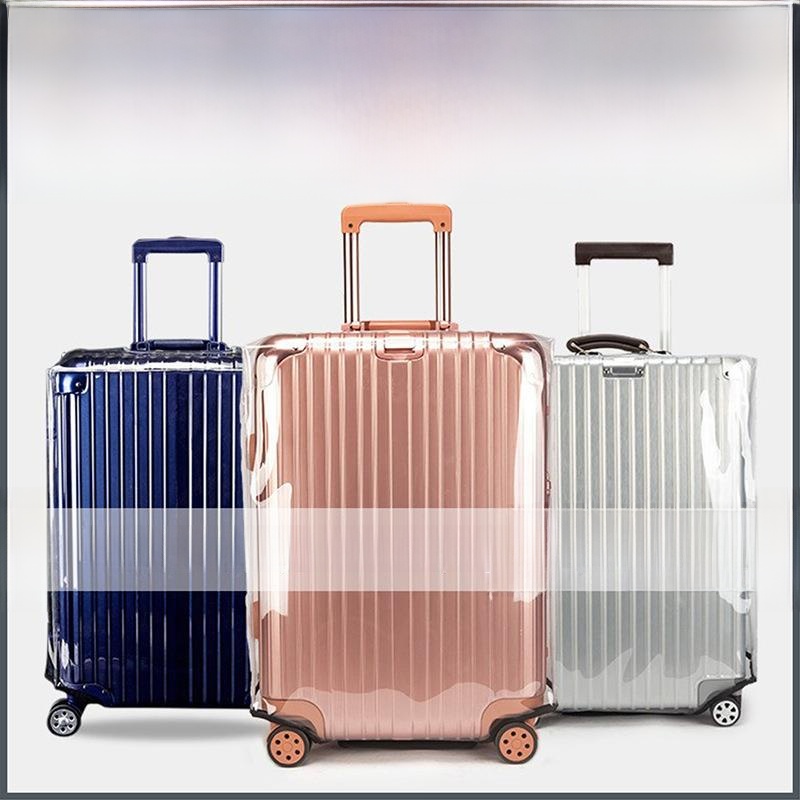 Luggage Protective Cover Transparent - Transparente Schutzhülle für Gepäck, staubdichte Reisekofferhülle,
