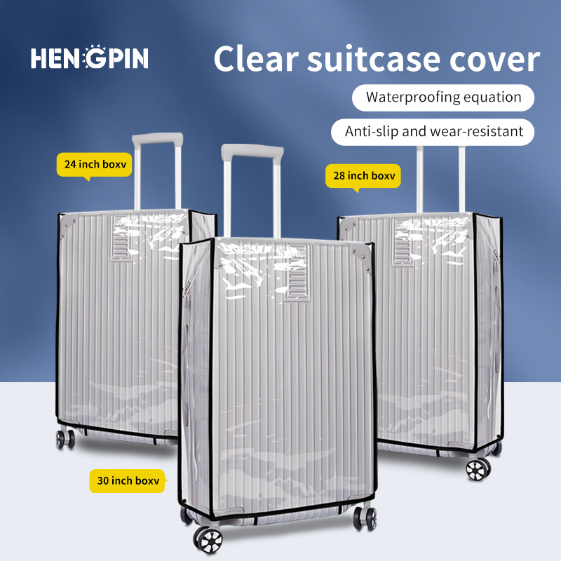 Luggage Protective Cover Transparent - Voll transparente Gepäcks chutz abdeckung PVC