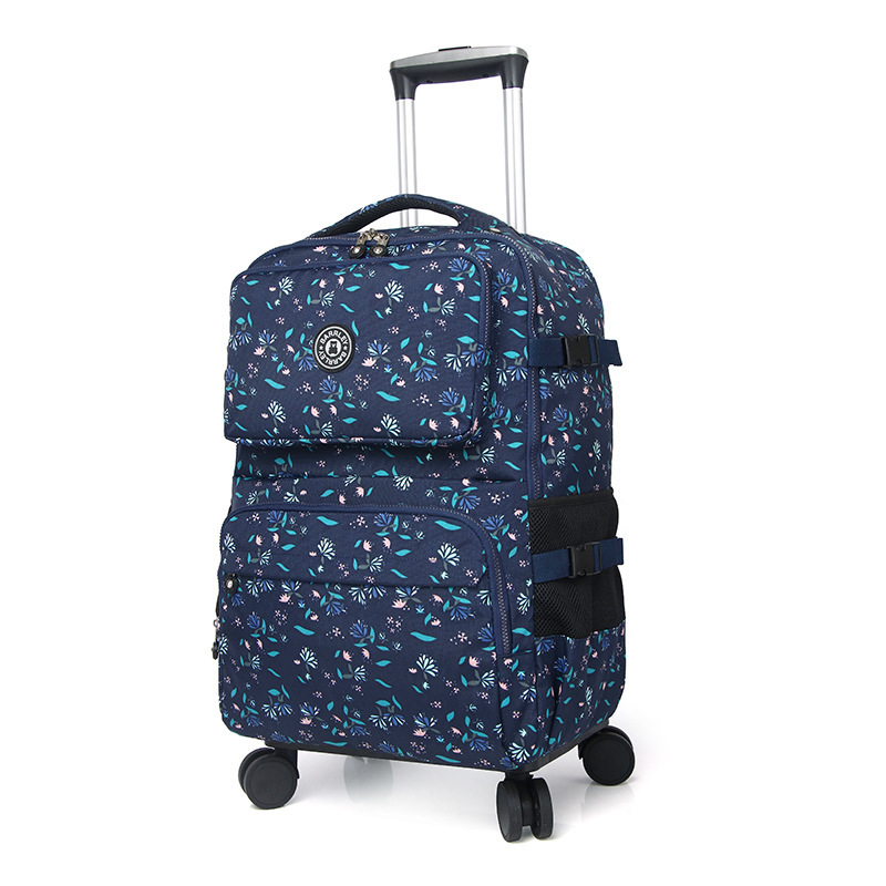 Foldable Rolling Luggage Bag - Frauen reisen Trolley Koffer Frauen Roll