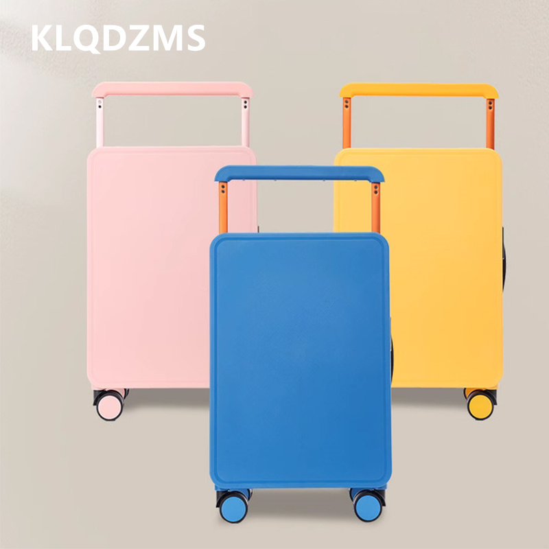 Spinner Wheel Rolling Suitcase 20 Inch - KLQDZMS Gepäck ABS + PC Boarding
