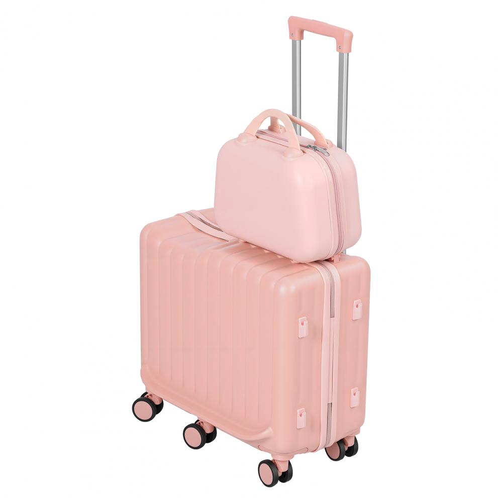 Kids Ride On Suitcase Scooter - Robuster 20-Zoll-Kinder-Rollkoffer, faltbar, mit 6 Rollen,
