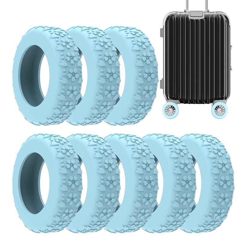 Waterproof Suitcase Cover Protector - Gepäck rad abdeckungen 8x Silikon wasserdichte