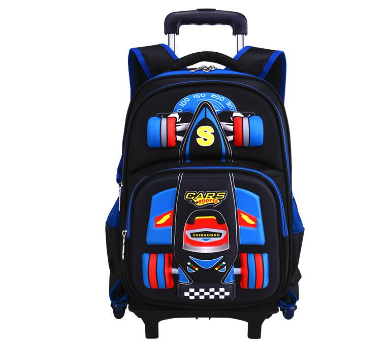 Foldable Rolling Luggage Bag - Rollrucksack für Kinder, Reise-Trolley-Gepäcktaschen für Kinder,