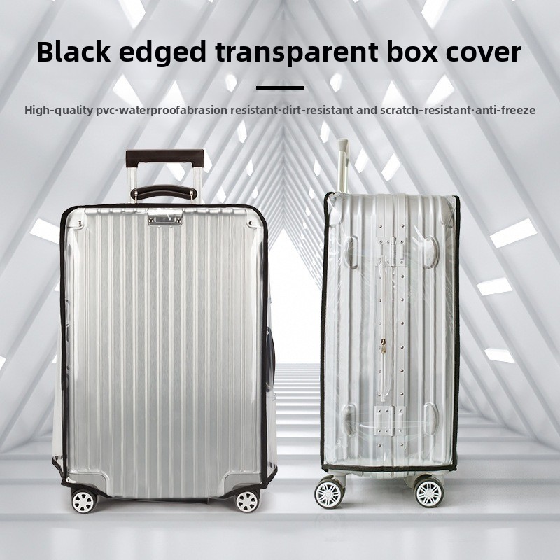 Waterproof Suitcase Cover Protector - 18-30 Zoll Gepäckschutz Kofferabdeckung Wasserdichter PVC-Schutz