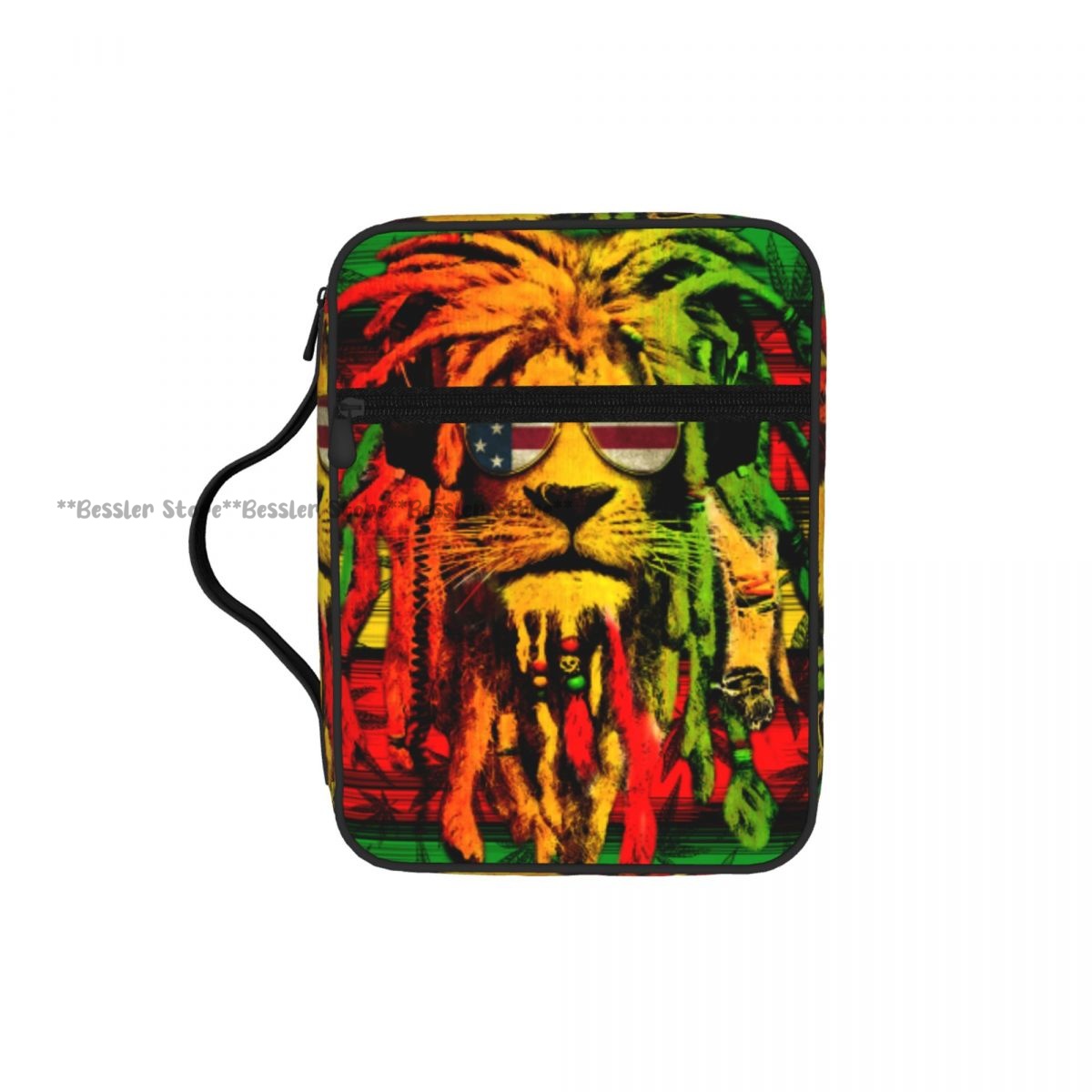 Handbags - Bibelhülle Tragbare Buchtasche Kirchentasche Jamaica Löwen-Bibel