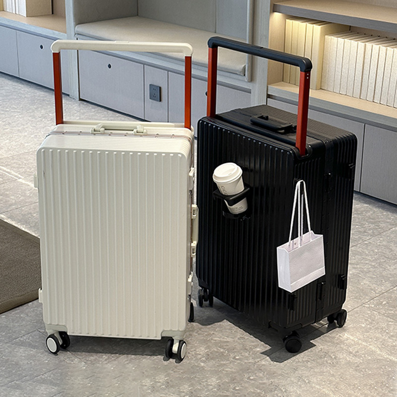 Spinner Wheel Rolling Suitcase 20 Inch - Neuer Koffer mit breitem Griff auf