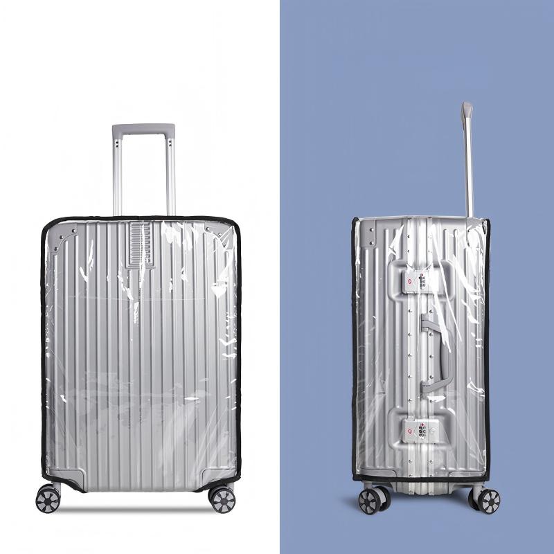 Luggage Protective Cover Transparent - Transparente PVC-Gepäckschutzhülle, Schutzhülle für Rollgepäck, verschleißfeste