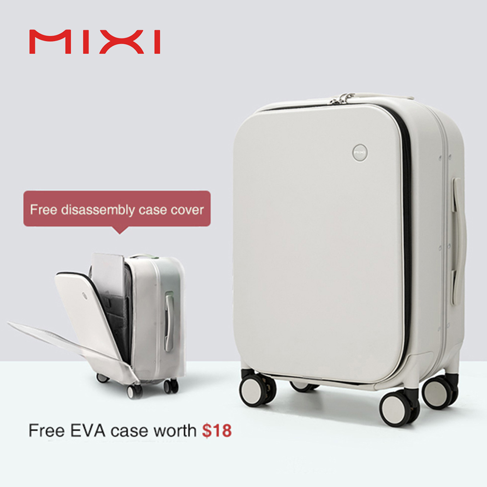 Aluminum Frame Carry On Luggage - Mixi Patent Design Koffer mit Aluminiumrahmen,
