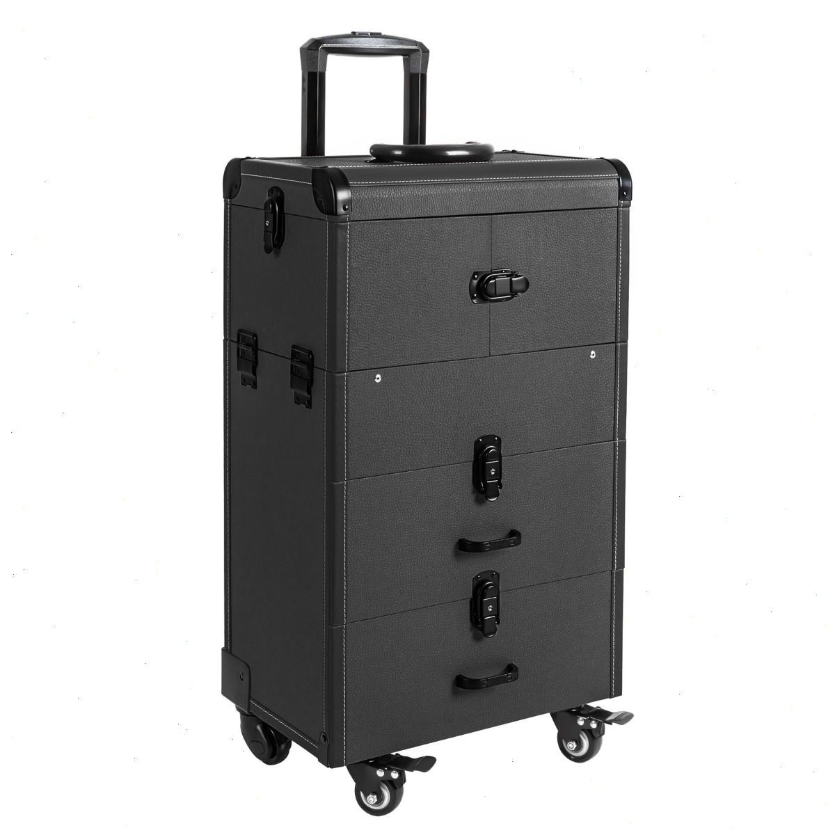 Backpacks - Professioneller Rollkoffer für Make-up, Großer Kosmetikkoffer