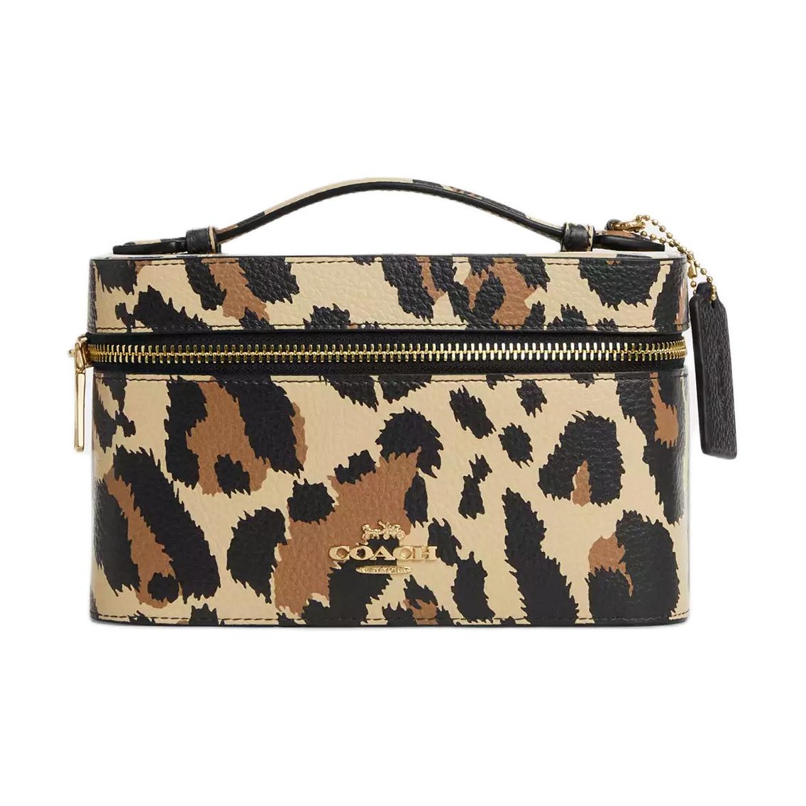 Cosmetic Bags - COACH Kosmetiktasche aus genarbtem Leder für