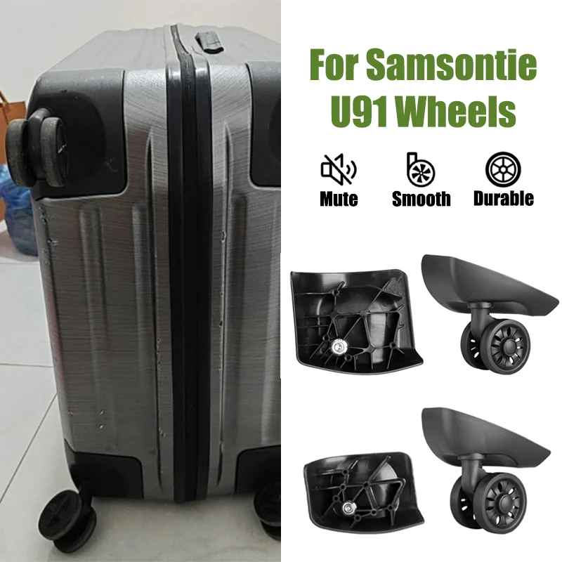 Silent Replacement Luggage Wheels - Für das Gepäck der Samsontie U91-Serie,