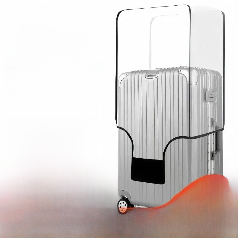 Luggage Protective Cover Transparent - Verstärkte Wasserdichte Transparente Kofferabdeckung Schutzhülle für