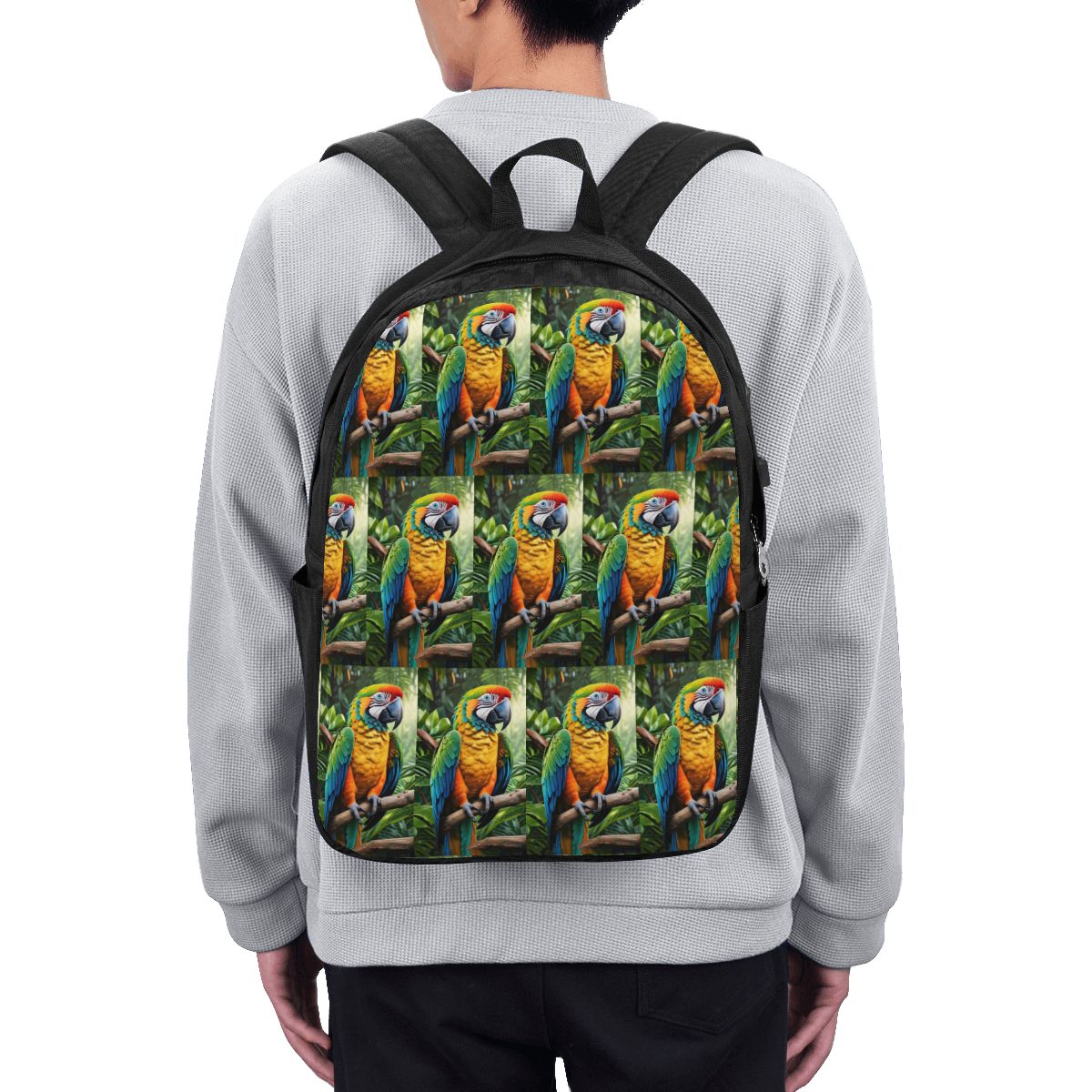 Travel Bags - Niedlicher Papageien-Rucksack, Reisetasche für Notebooks, Computer,