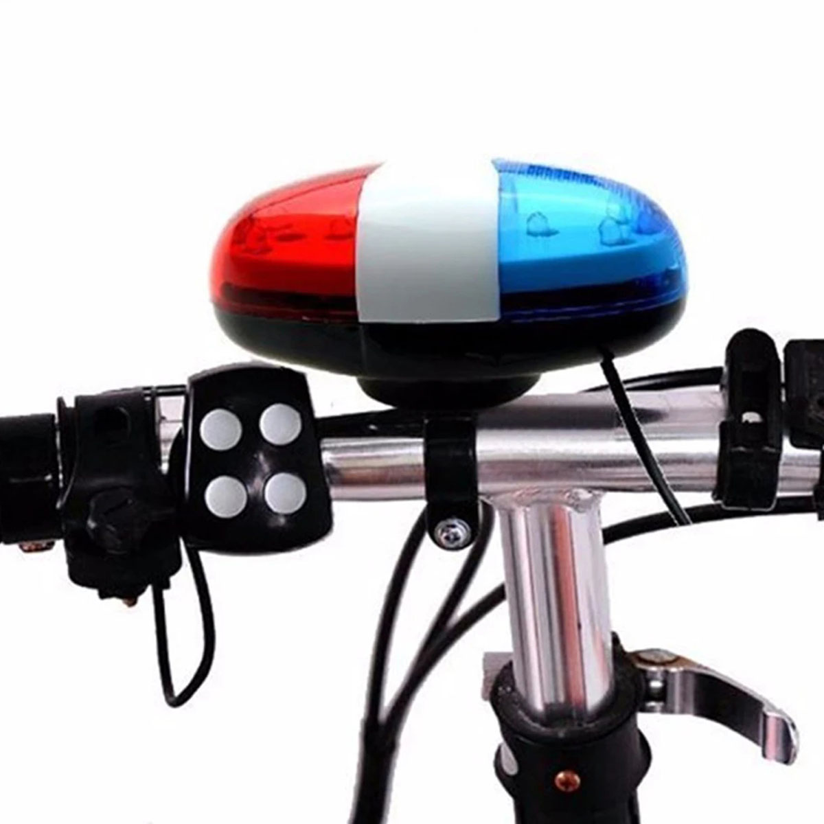Kids Ride On Suitcase Scooter - Fahrräder Glocke Polizei Auto Licht 6