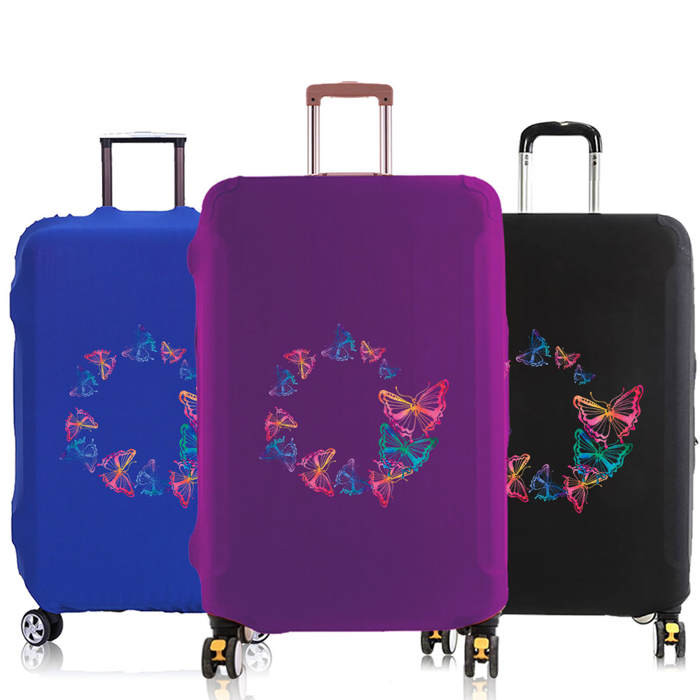 Luggage Protective Cover Transparent - Gepäckabdeckung, Kofferschutzhülle, Staubschutzhüllen für 18–32 Zoll,
