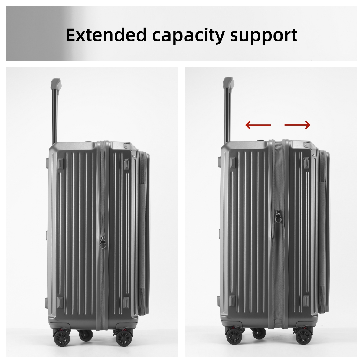    Großer, erweiterbarer Koff – Expandable Hard Shell Luggage Set Bewertung und Preis