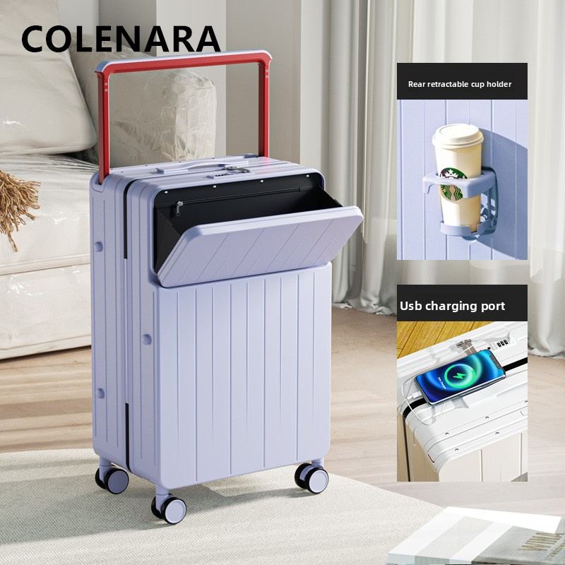 COLENARA Multifunktionaler Kof – Front Opening Laptop Luggage 24 Inch Bewertung und Preis