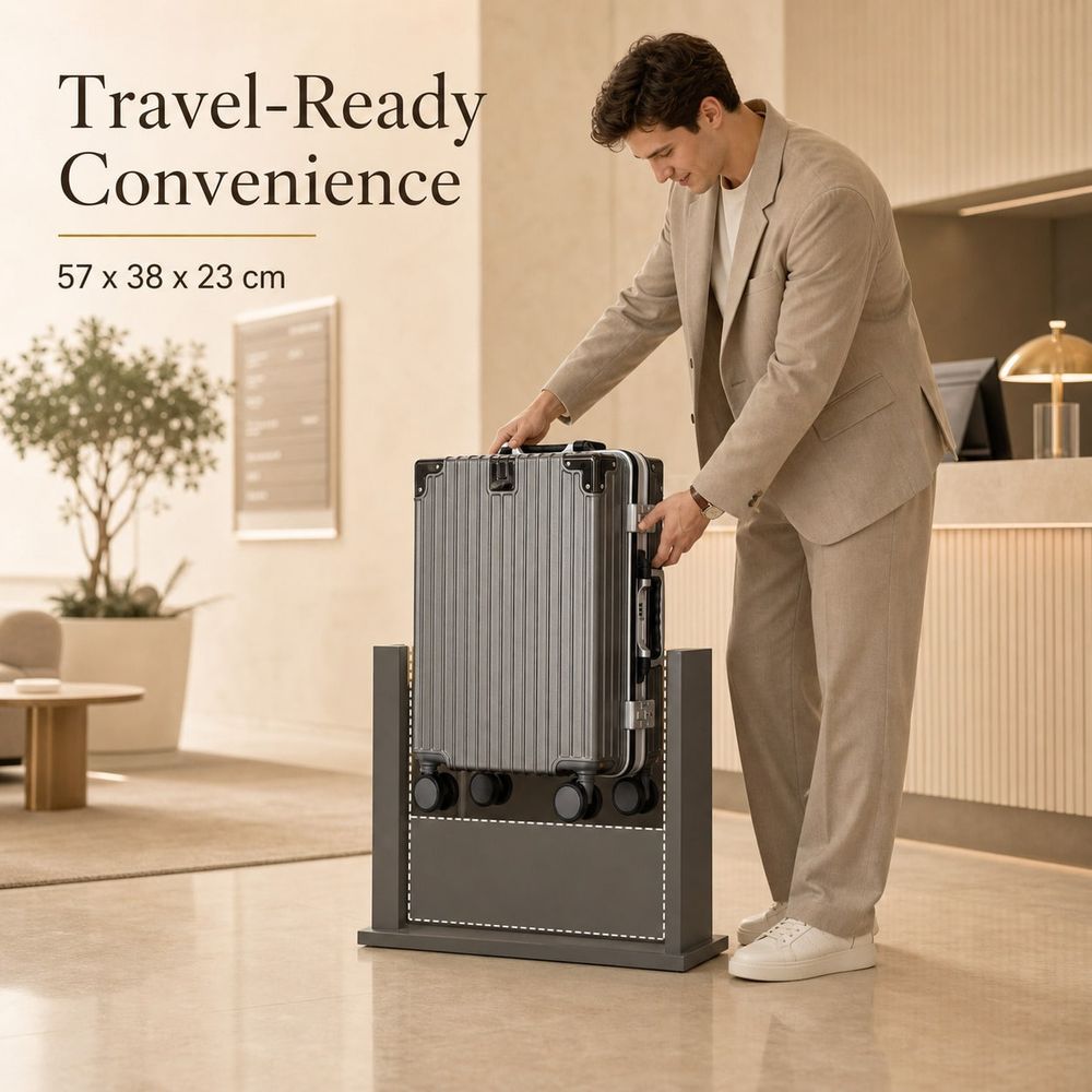 Handgepäckkoffer, von der Flug – Aluminum Frame Carry On Luggage Bewertung und Preis