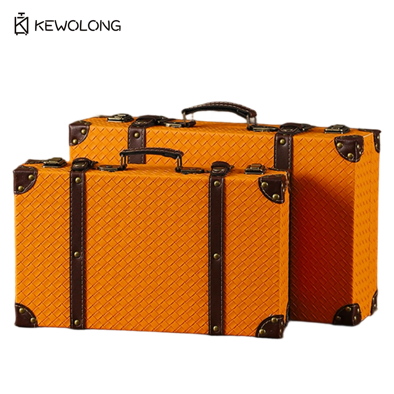 Vintage Europäischer Retro-Kof – Retro Vintage Trunk Suitcase Bewertung und Preis