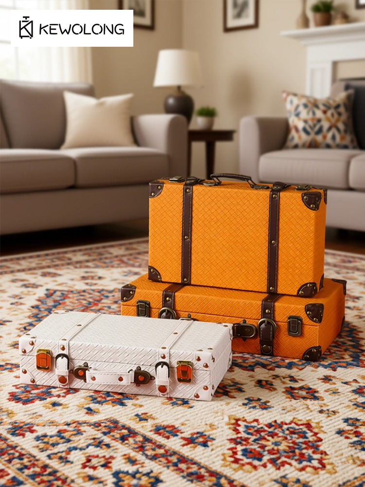 Vintage Europäischer Retro-Kof – Retro Vintage Trunk Suitcase Bewertung und Preis