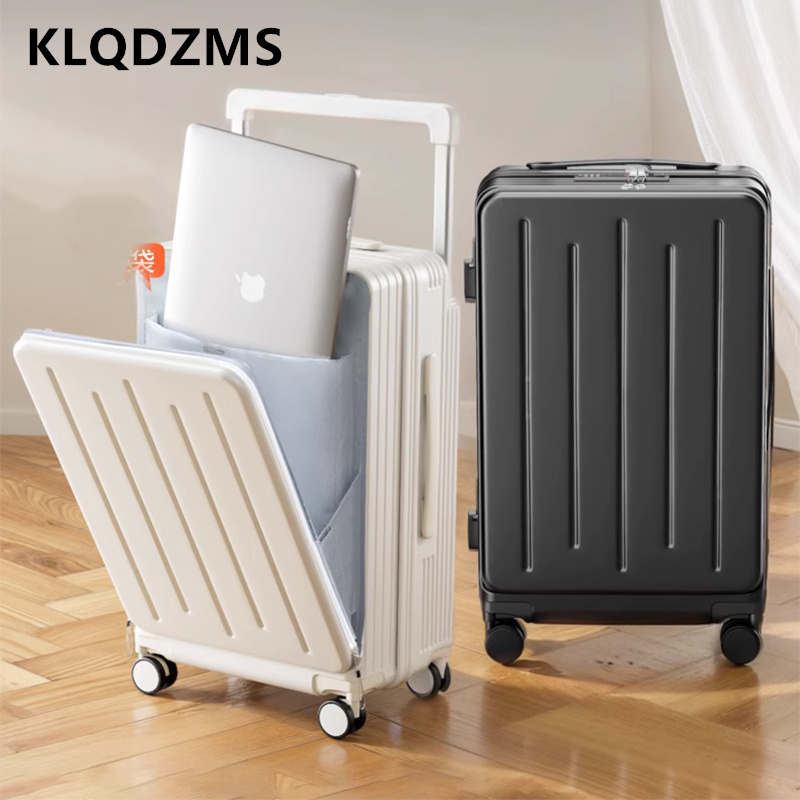 KLQDZMS Hochwertiger Koffer mi – Front Opening Laptop Luggage 24 Inch Bewertung und Preis