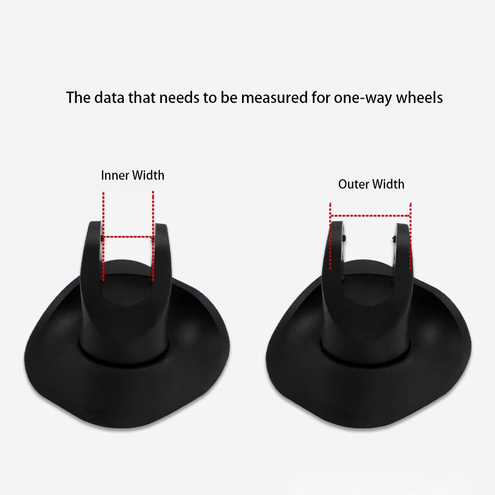 1 Stück Universalrad für Gepäc – Silent Replacement Luggage Wheels Bewertung und Preis