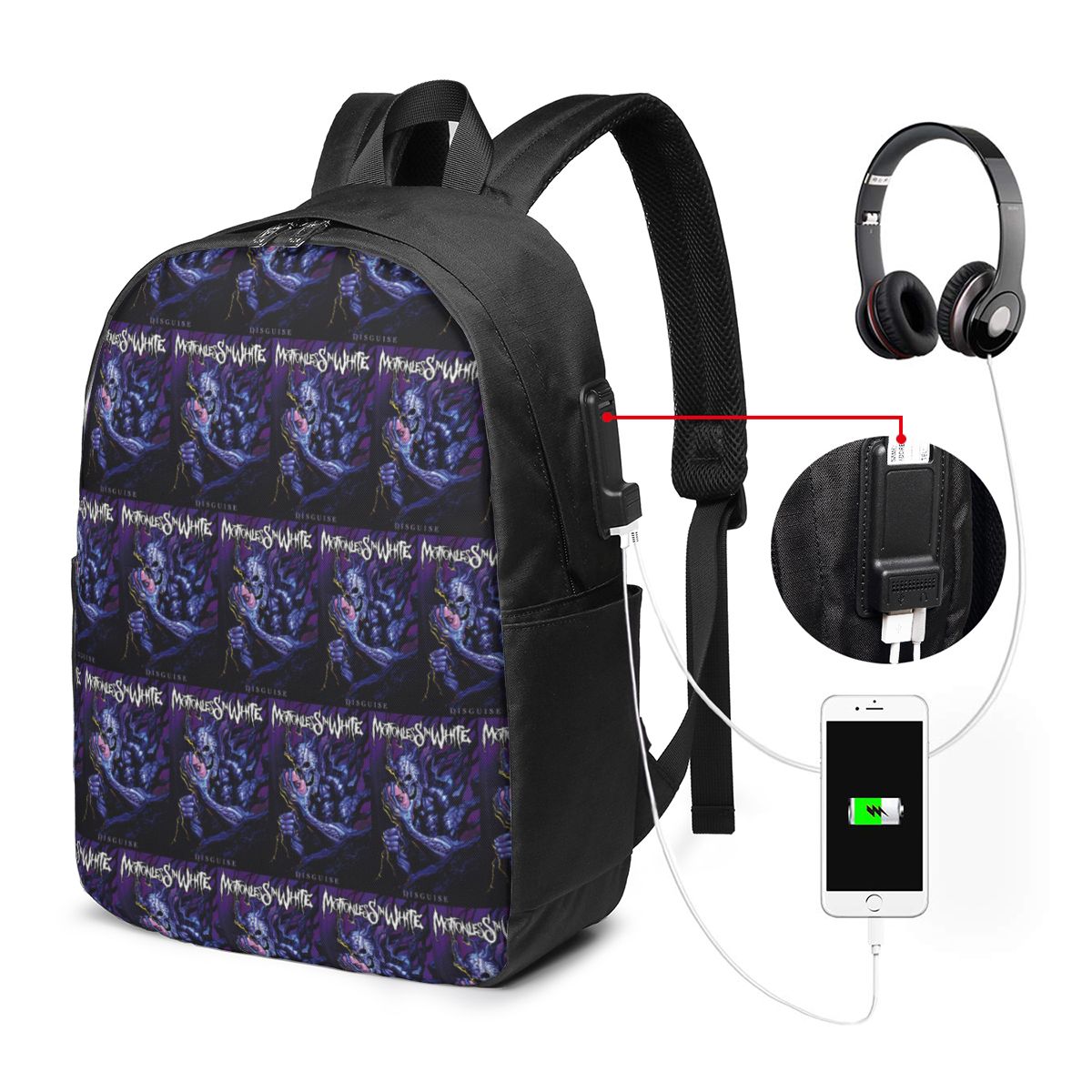 Motionless In White Rucksack,  – Travel Bags Bewertung und Preis