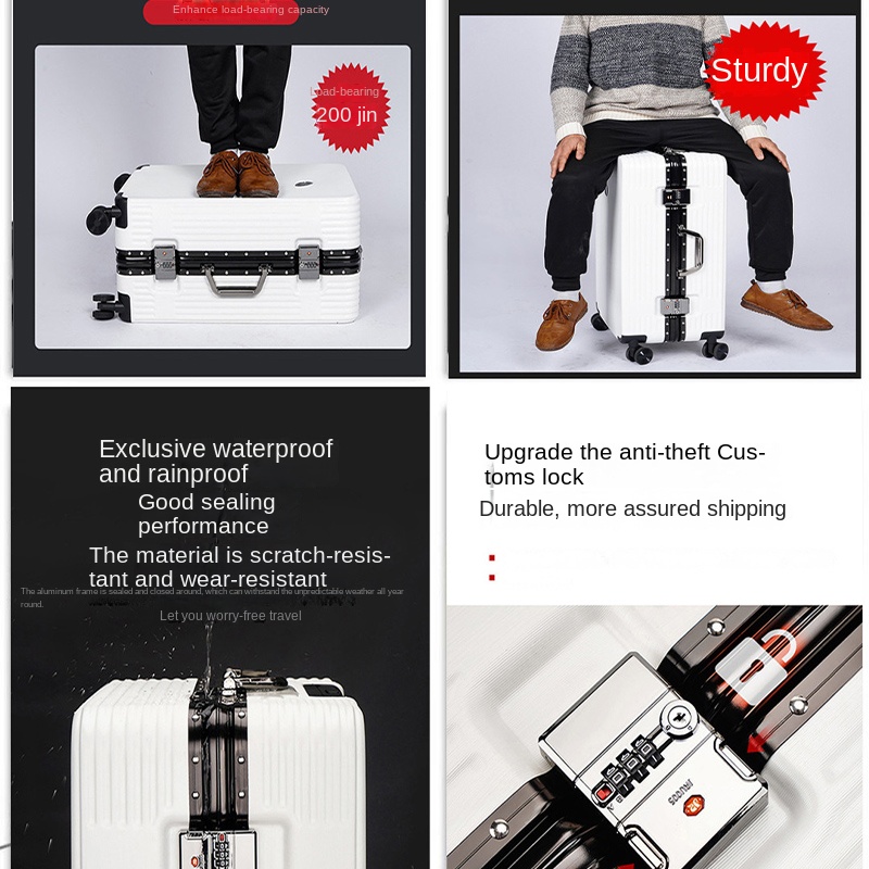 Aluminium-Rahmenkoffer für Dam – Aluminum Frame Carry On Luggage Bewertung und Preis