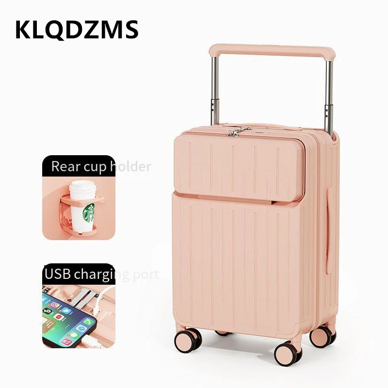 KLQDZMS Koffer mit Frontöffnun – Front Opening Laptop Luggage 24 Inch Bewertung und Preis
