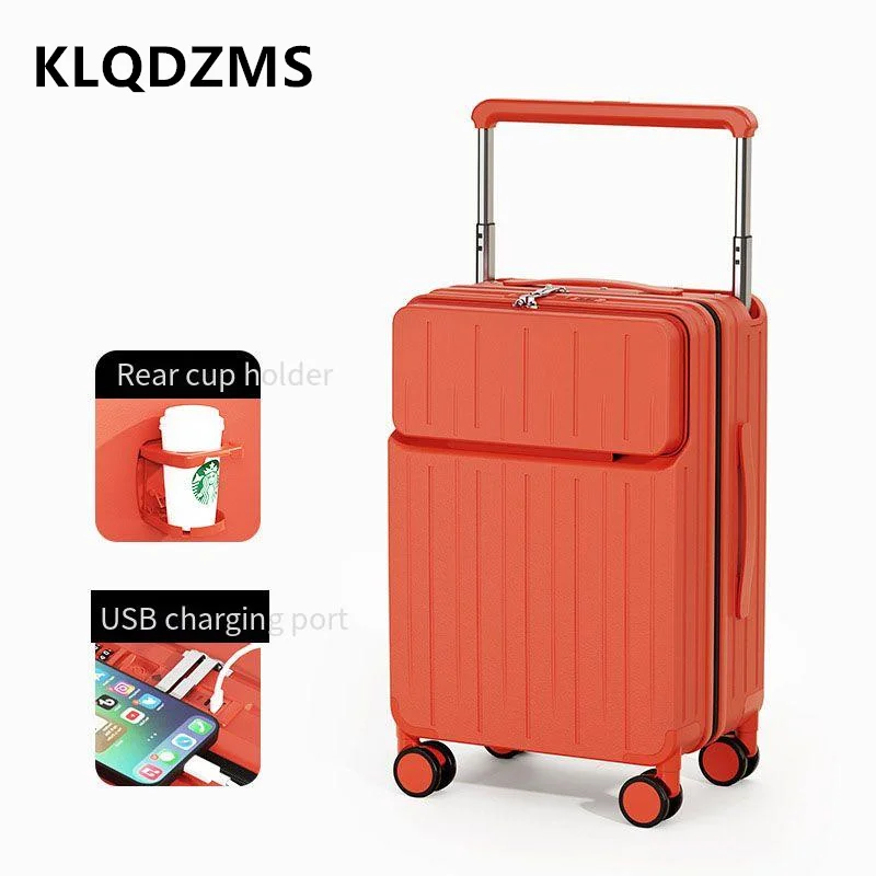 KLQDZMS Koffer mit Frontöffnun – Front Opening Laptop Luggage 24 Inch Bewertung und Preis