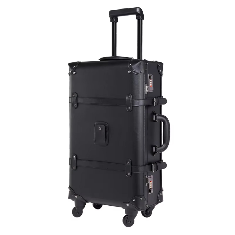 Neue Retro Roll Gepäck Spinner – Retro Vintage Trunk Suitcase Bewertung und Preis