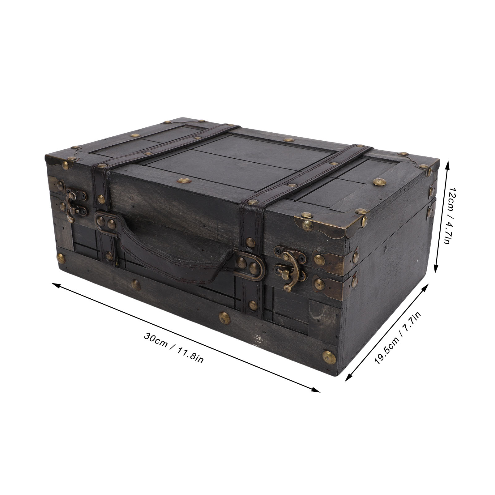 Holz-Aufbewahrungstruhe Vintag – Retro Vintage Trunk Suitcase Bewertung und Preis