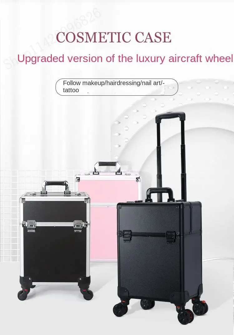Großer professioneller Make-up – Luggage Bewertung und Preis