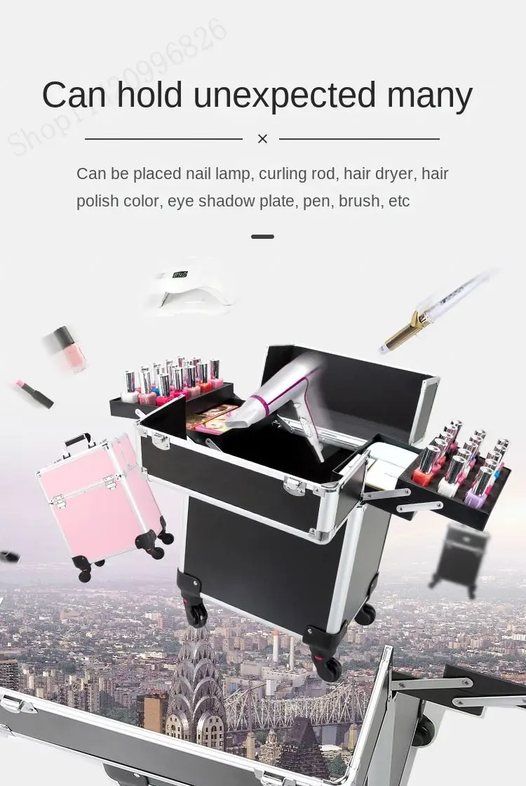 Großer professioneller Make-up – Luggage Bewertung und Preis