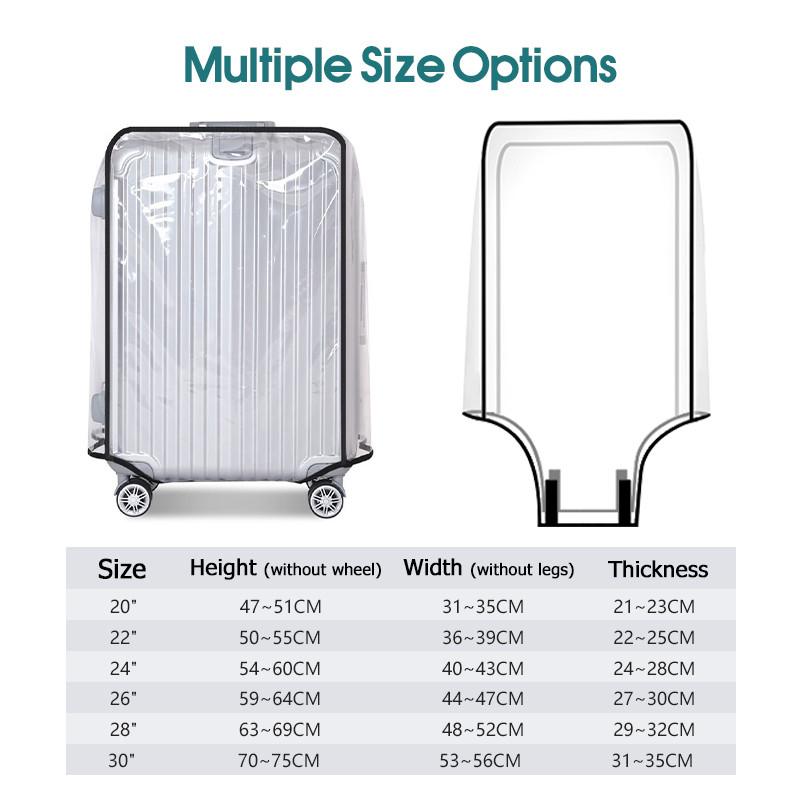2027 Transparente Reisegepäcka – Luggage Protective Cover Transparent Bewertung und Preis