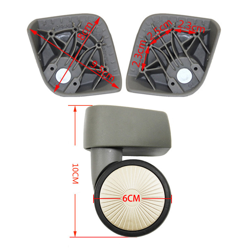 Für Samsonite JY103 JY105 JY10 – Silent Replacement Luggage Wheels Bewertung und Preis