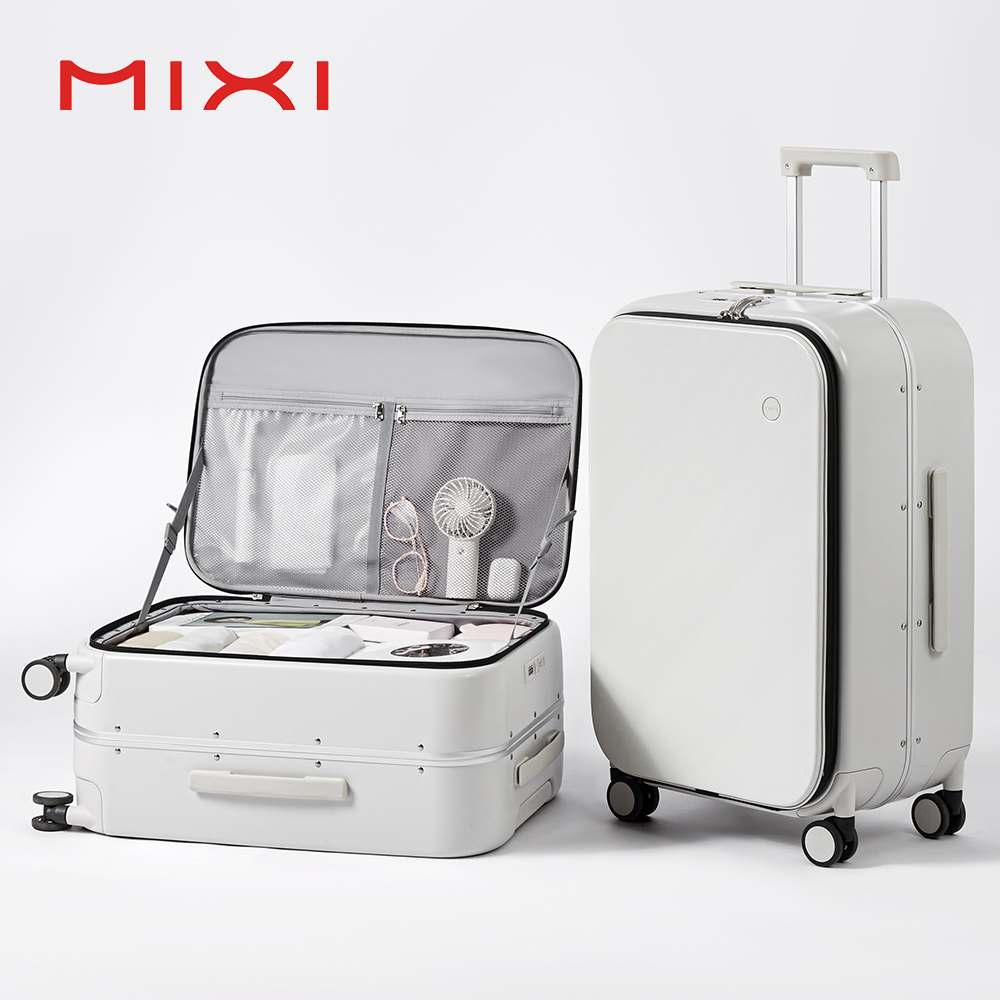 Mixi Neuer PC-Koffer mit Alumi – Aluminum Frame Carry On Luggage Bewertung und Preis