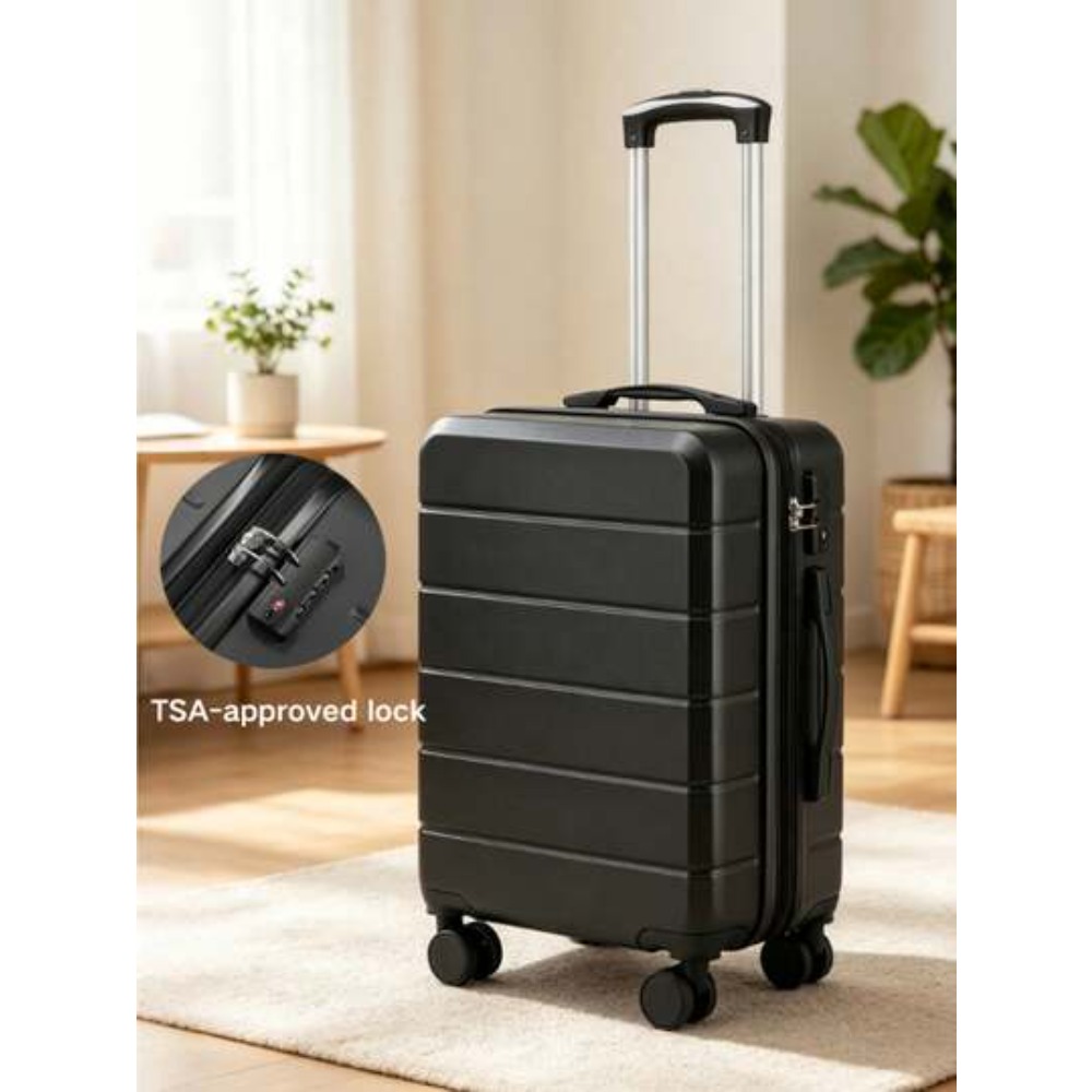 20 Zoll erweiterbarer ABS-Hart – Cabin Size Lightweight Travel Trolley Bewertung und Preis