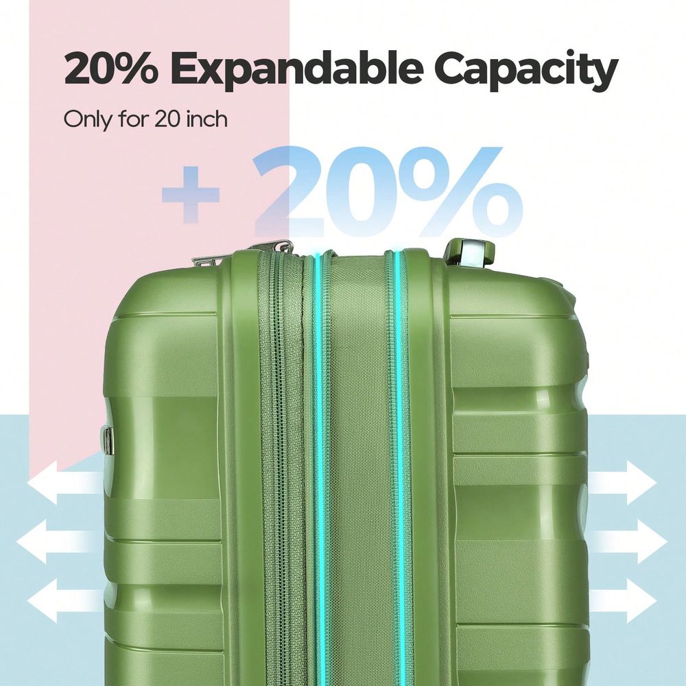 3-teiliges Hartschalen-Koffers – Expandable Hard Shell Luggage Set Bewertung und Preis