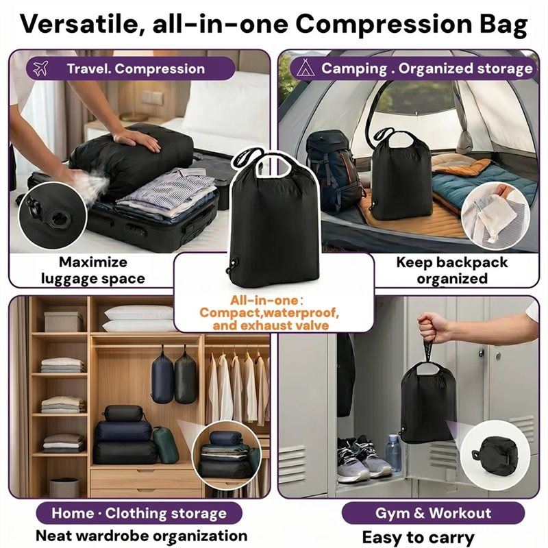 EYFL-24L Handroll-Kompressions – Foldable Rolling Luggage Bag Bewertung und Preis