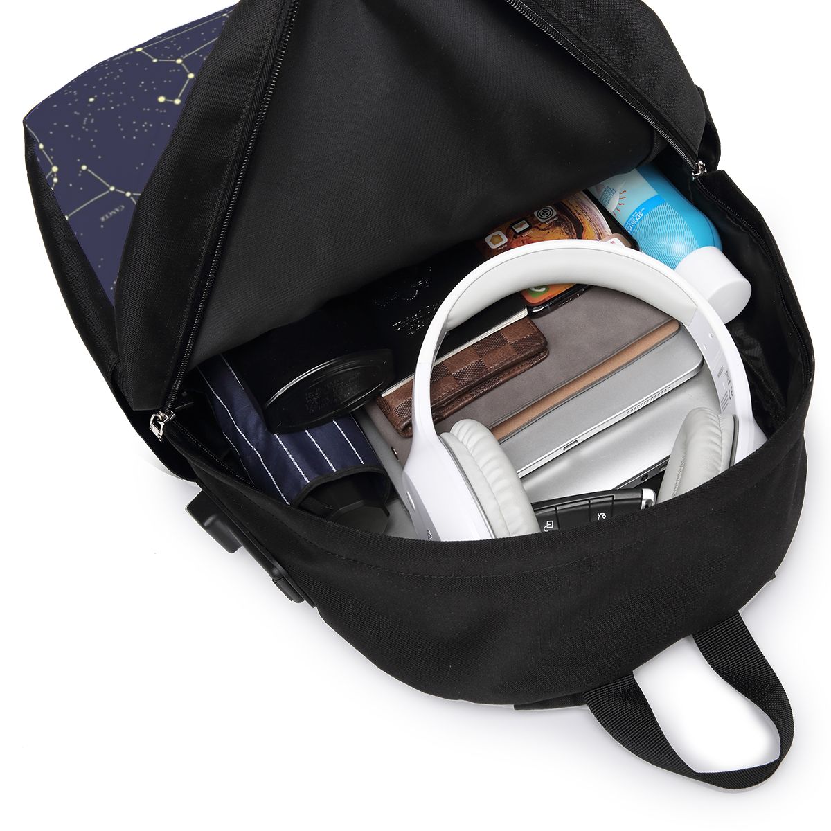 Nachthimmel, goldene himmlisch – Travel Bags Bewertung und Preis