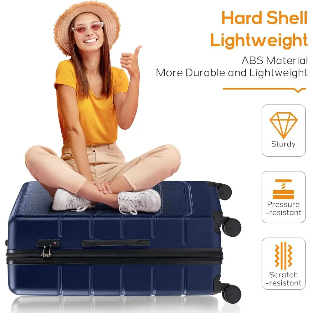 3-teiliges Hartschalen-Koffers – Expandable Hard Shell Luggage Set Bewertung und Preis
