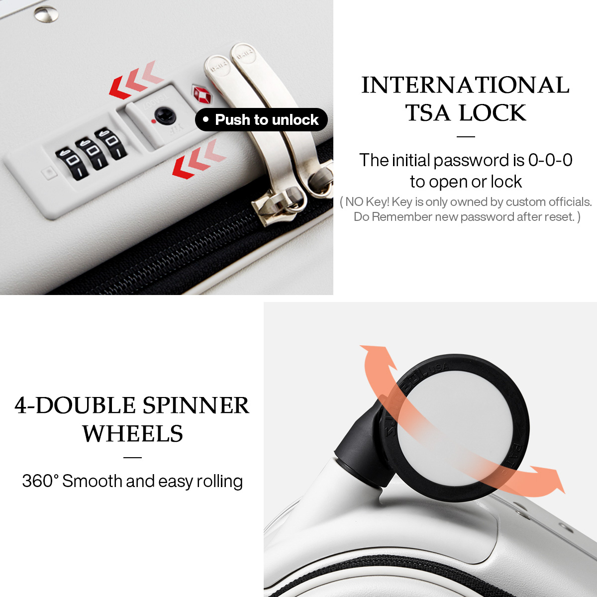 Mixi Patent Design Koffer mit  – Aluminum Frame Carry On Luggage Bewertung und Preis