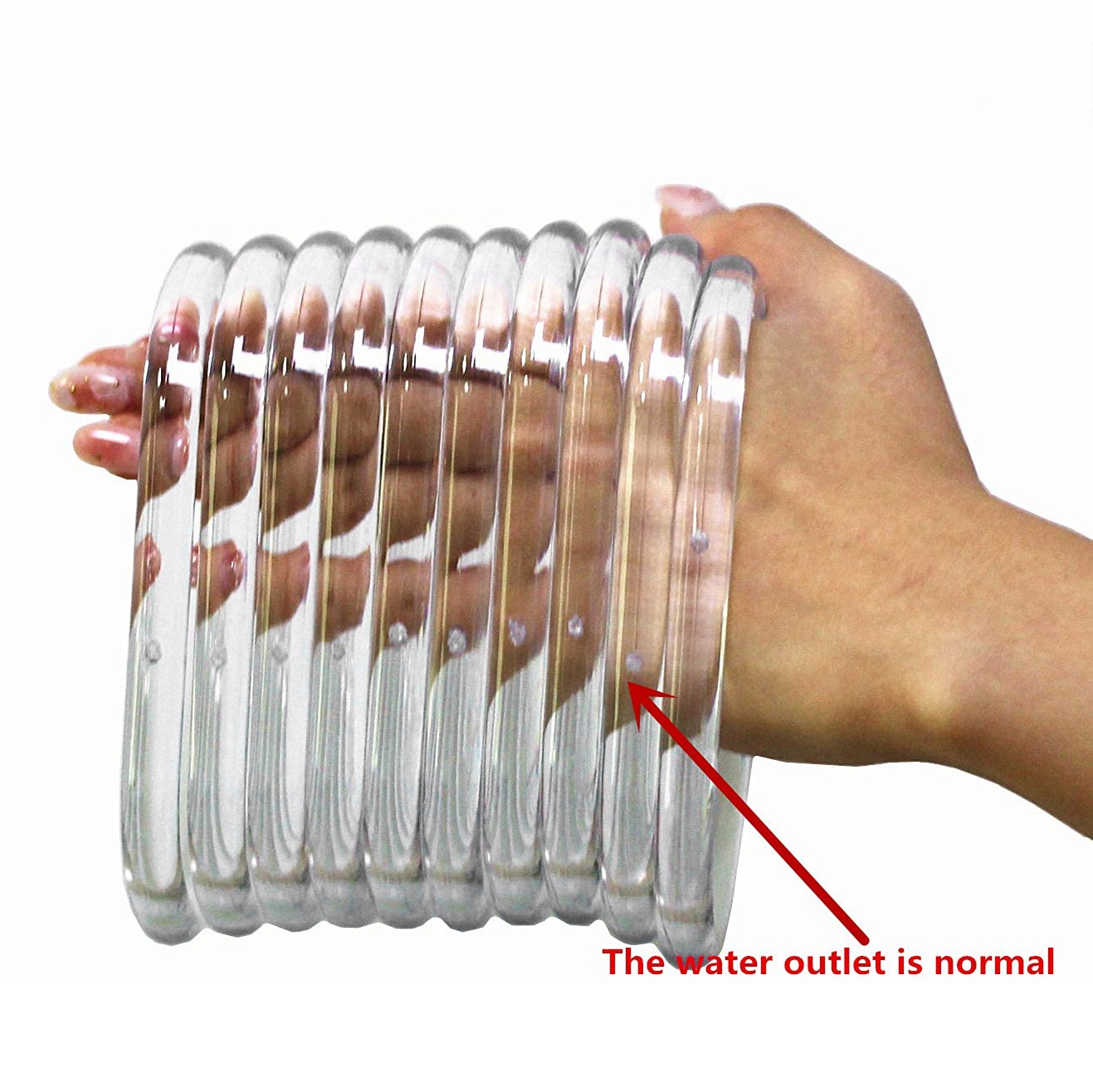 ABQR 10 Stück transparenter Ta – Handbags Bewertung und Preis