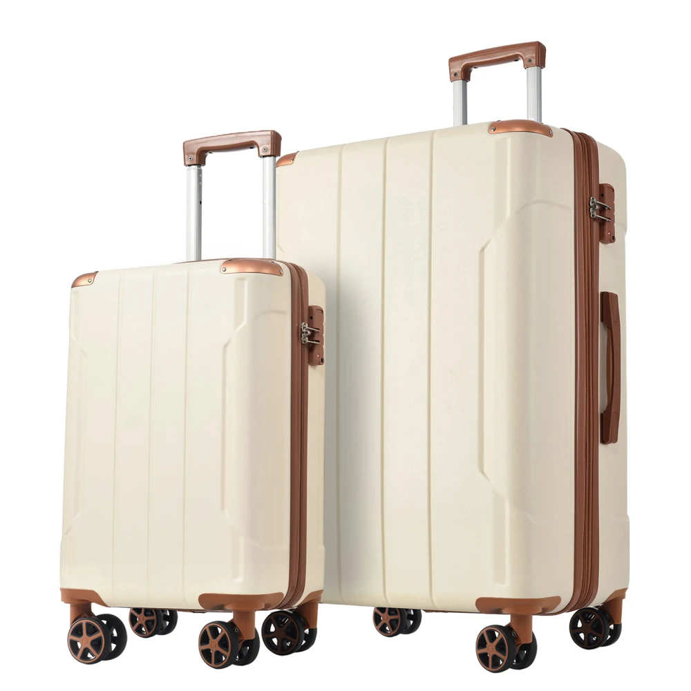 Hartschalen-ABS-Kofferset 2-te – Expandable Hard Shell Luggage Set Bewertung und Preis