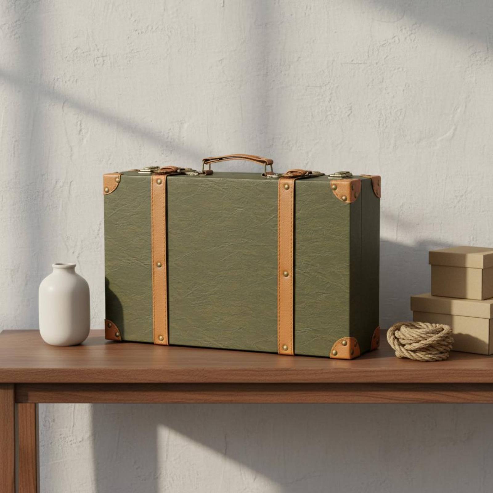 3-teiliges Vintage-Kofferset a – Retro Vintage Trunk Suitcase Bewertung und Preis