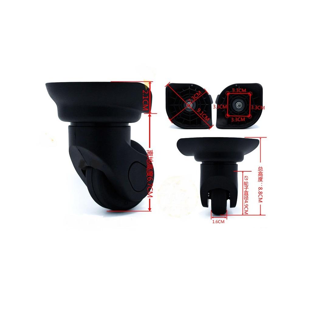 Kofferrollen 49mm PVC Doppella – Silent Replacement Luggage Wheels Bewertung und Preis