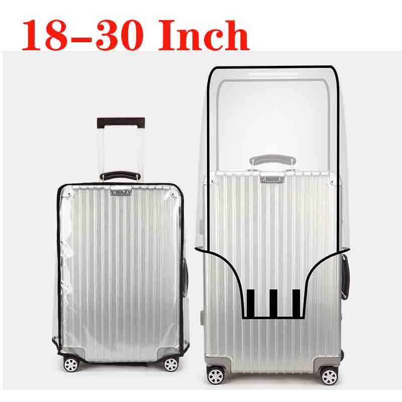 18-30 Zoll Koffer PVC-Abdeckun – Waterproof Suitcase Cover Protector Bewertung und Preis